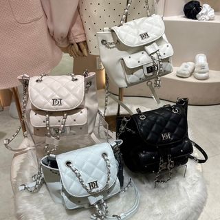 Darich - ダーリッチ darich キルティングビジューミニリュック SAX