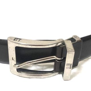 Dunhill - Dunhill ダンヒル シルバー スクエア ロゴバックル レザー