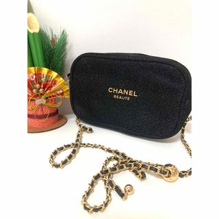 CHANEL - CHANEL ポーチ ホワイト 海外限定 2024クリスマスコフレ