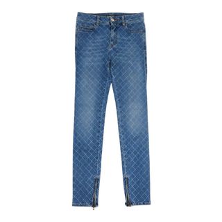 CHANEL - 入手困難 美品 CHANEL ドット柄 ワイドレッグ デニムの通販