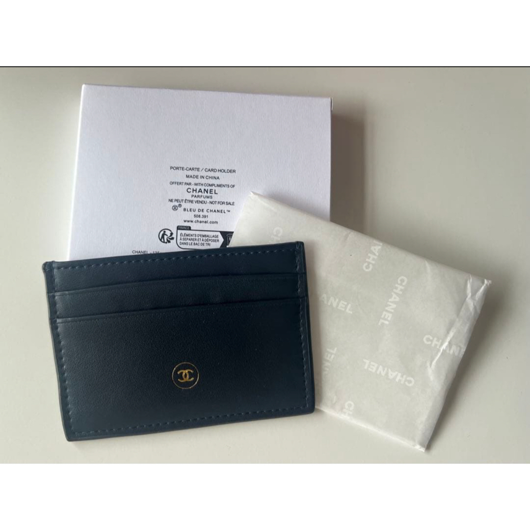 CHANEL - シャネル ノベルティ カードケースブルードゥの通販 by SY's