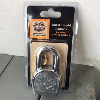 Harley Davidson - ハーレーダビッドソン純正 南京錠 ハンドルロックの