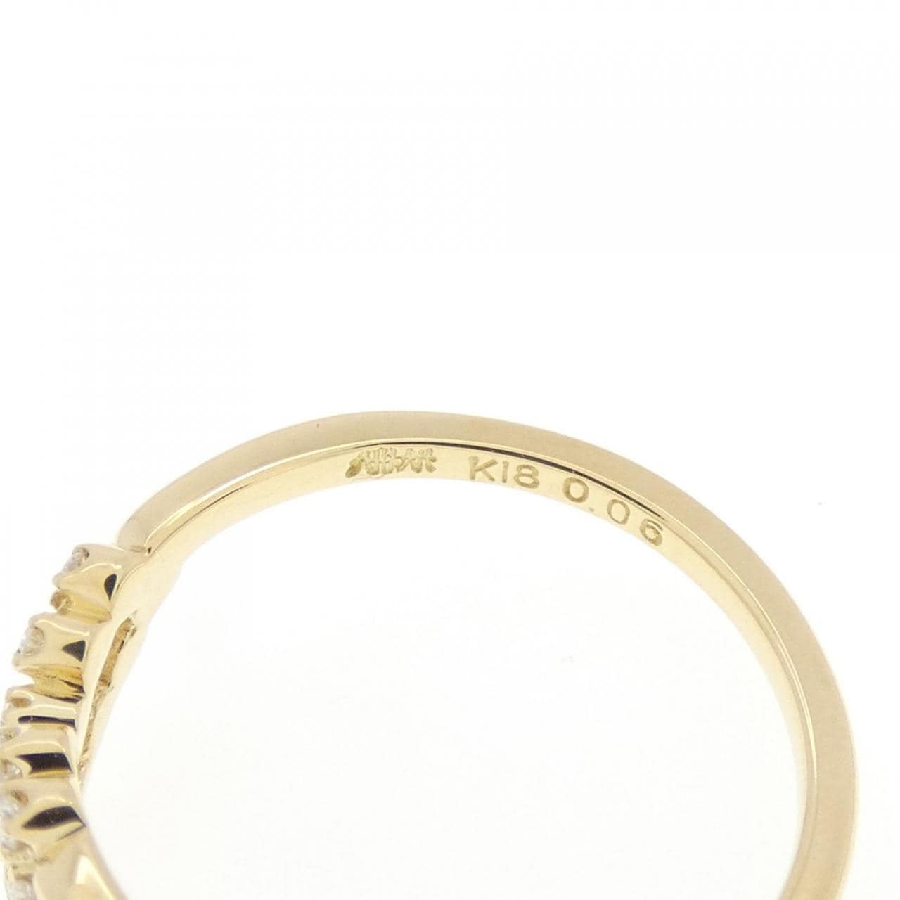 コメ兵｜アーカー ハート ダイヤモンド ピンキー リング 0.06CT｜AHKAH