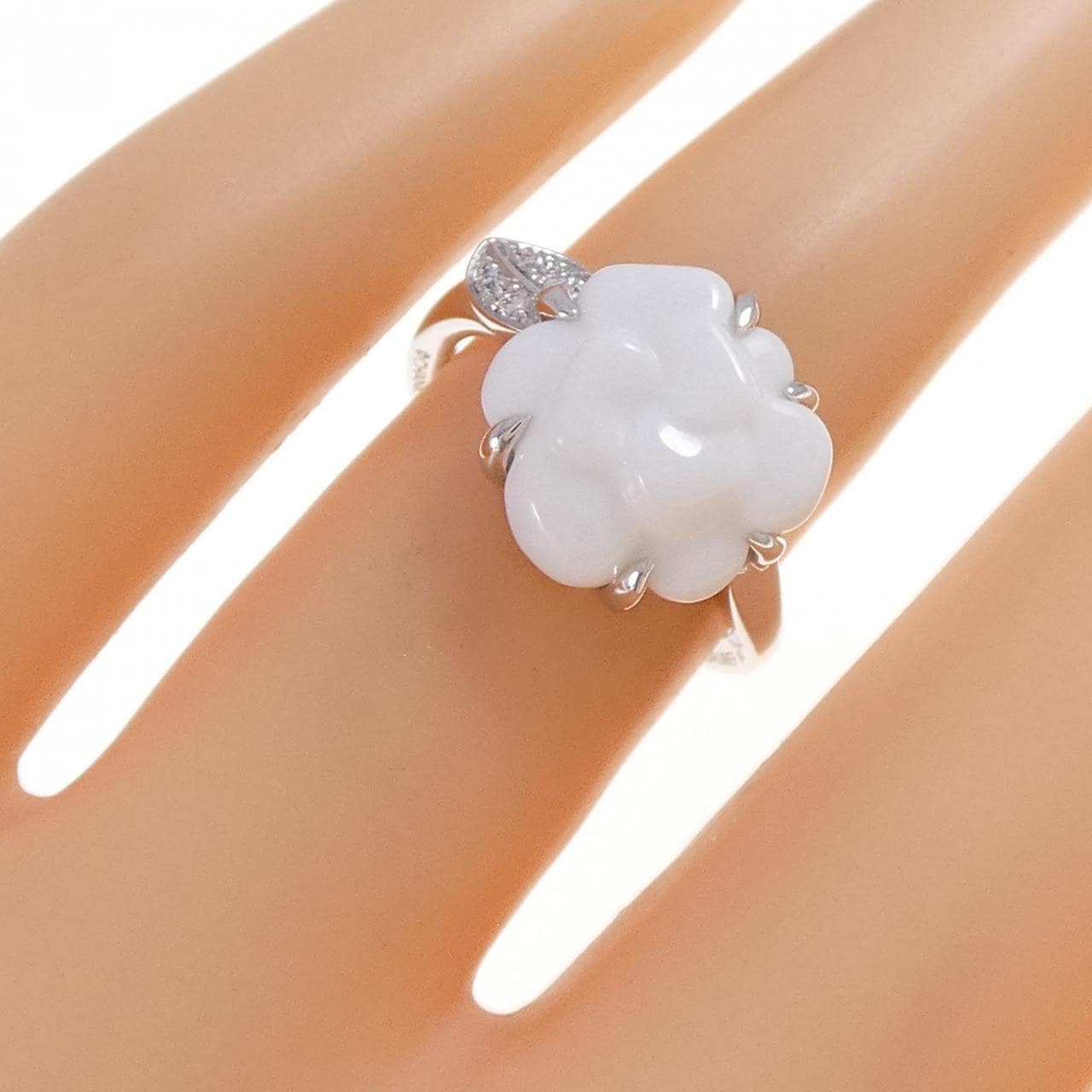 コメ兵｜シャネル カメリア リング｜シャネル｜ブランドジュエリー