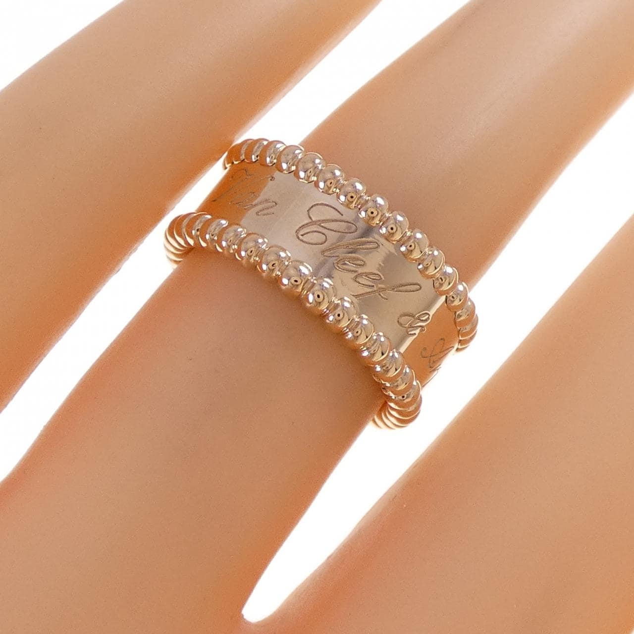 コメ兵｜ヴァンクリーフ&アーペル ペルレ シニアチュール リング｜Van