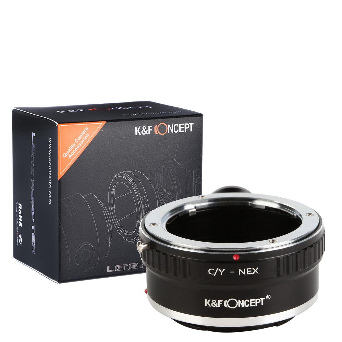 C To E Mount Adapter, (C/Y Or Cy) | K&F Concept - KENTFAITH