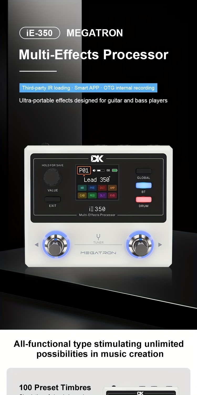dk ie 350 pocket type multi effects processor guitar - Temu