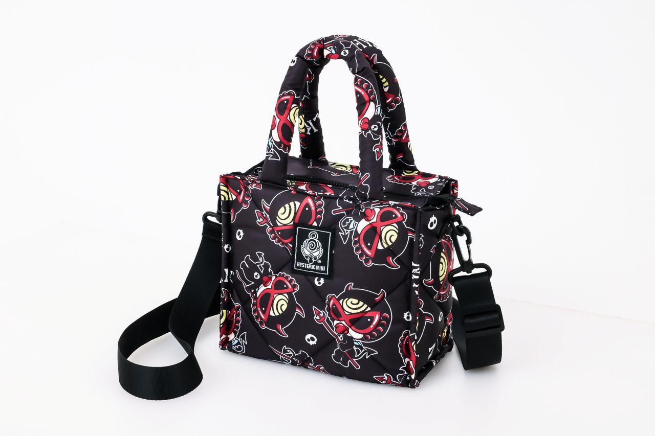 HYSTERIC MINIからスクエア型キルティングバッグが登場！ローソン