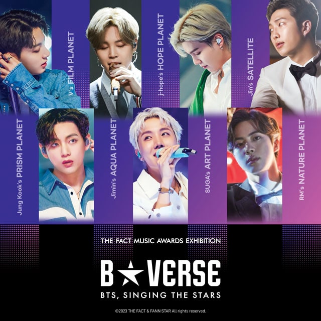 THE FACT MUSIC AWARDS EXHIBITION B☆VERSE(BTS、星を歌う)（大阪