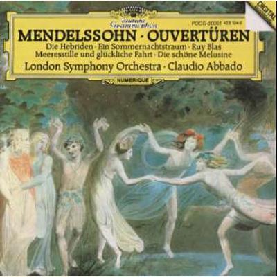 メンデルスゾーン：序曲集 クラウディオ・アバド／ロンドン交響楽団