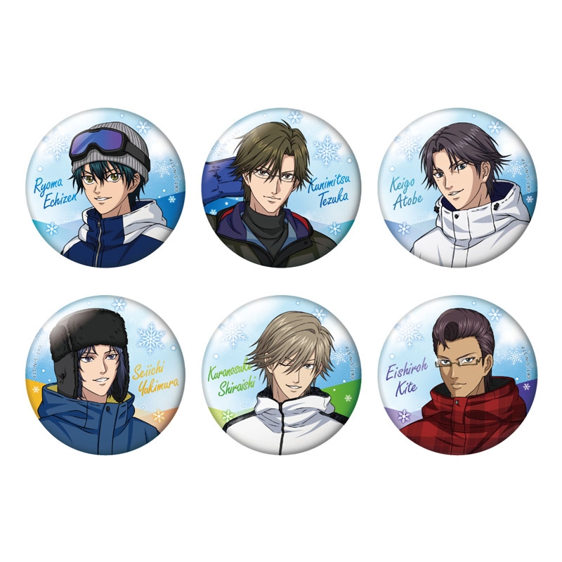 新テニスの王子様』トレーディング缶バッジ（全6種のうちランダム1個