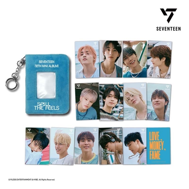 SEVENTEEN 3D LENTICULAR MINICARD & BINDER（SPILL THE FEELS Ver