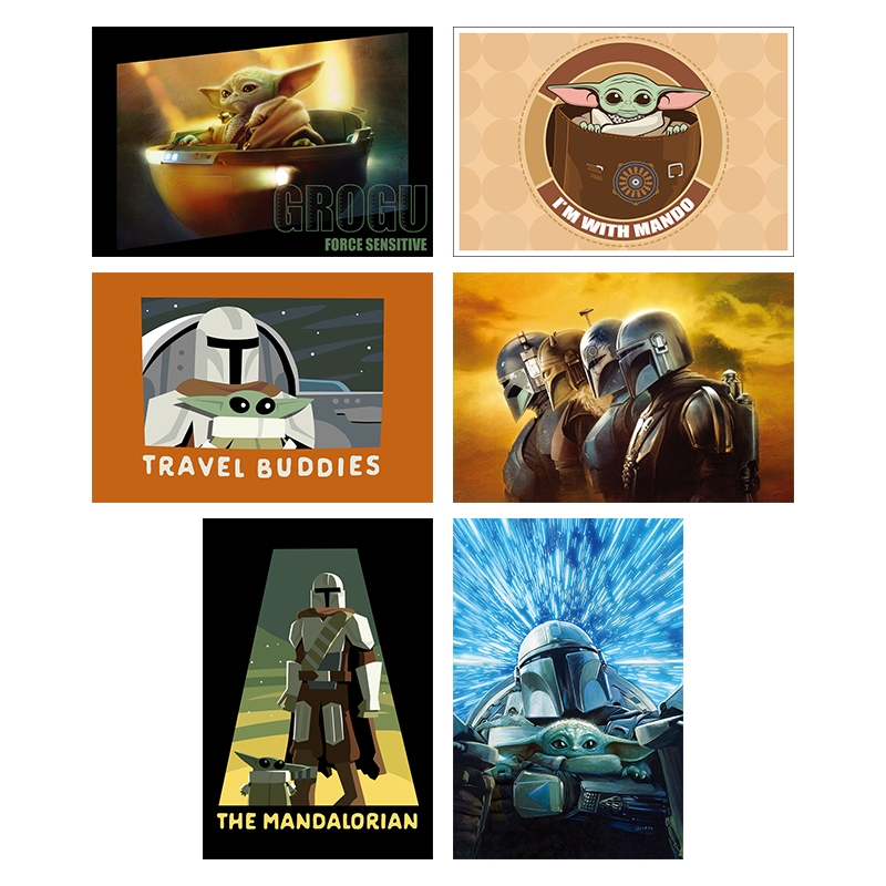 マンダロリアン シーズン3 ケース付きポストカードセット : スター