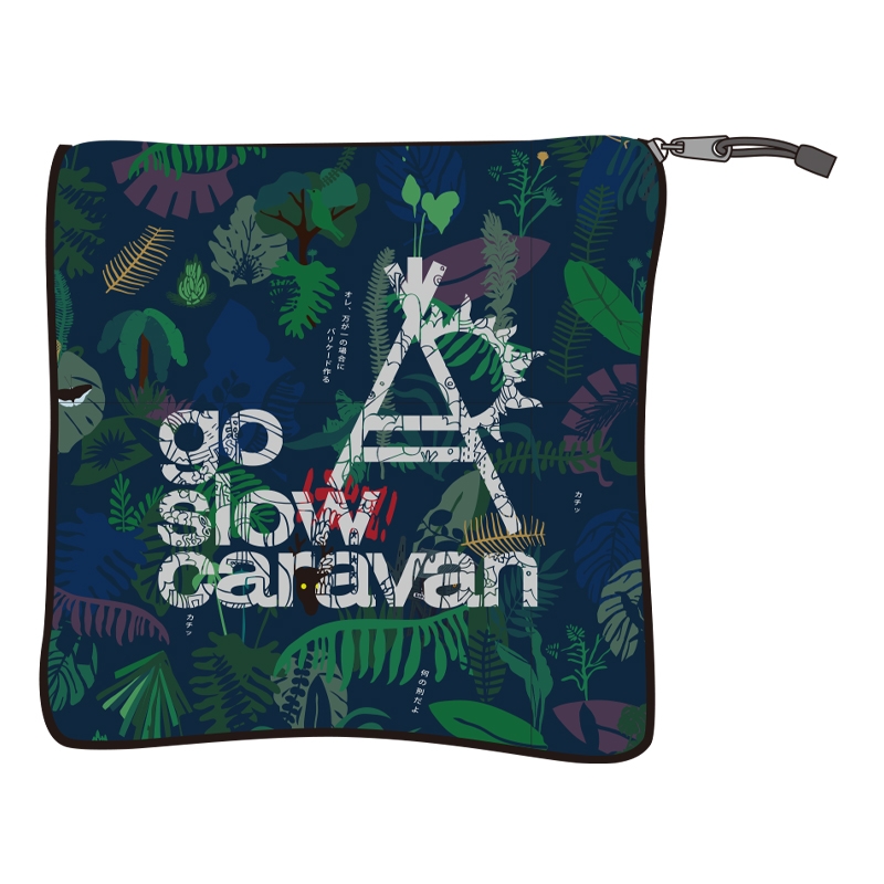 go slow caravan×水曜どうでしょう ブランケット 【受取方法：ローソン