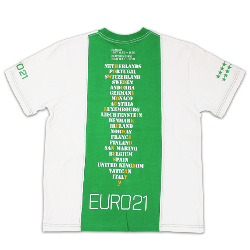 グリーン(S)Tシャツ 水曜どうでしょう EURO21 : 水曜どうでしょう