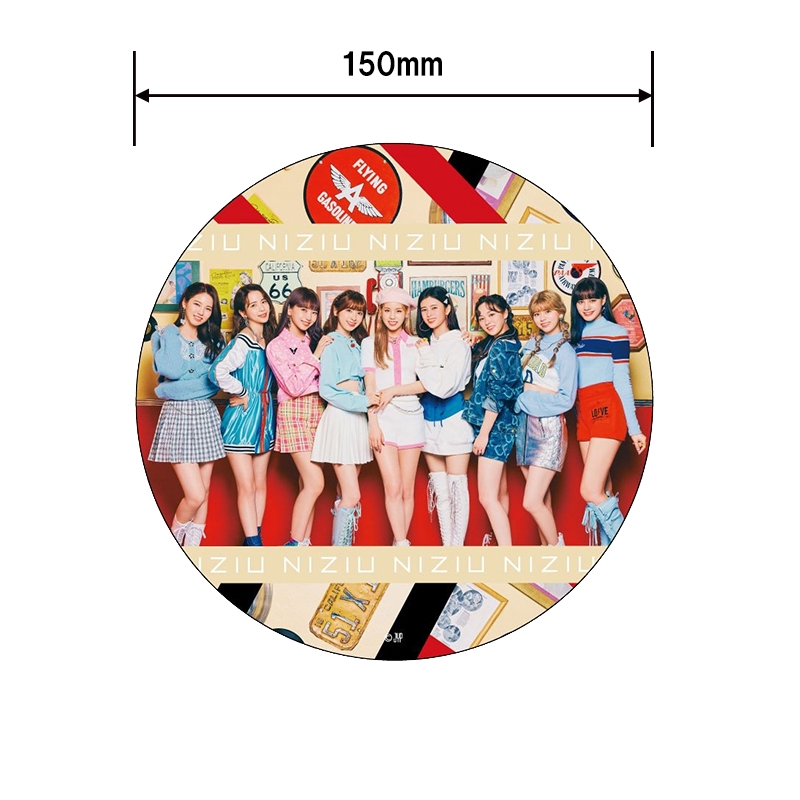 NiziU BIG缶バッチ A (集合)【ローソン・Loppi・HMV限定】 : NiziU