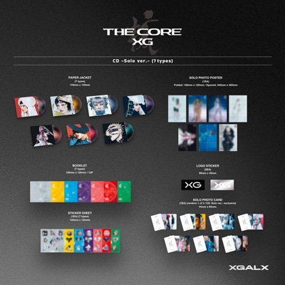THE CORE -核 (CD -HARVEY ver.)【初回盤】 : XG | HMV&BOOKS online