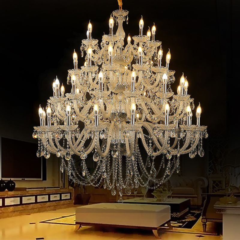 シャンデリア 53灯 激安通販 | 豪華 高級 オシャレ 天井照明 | サロン