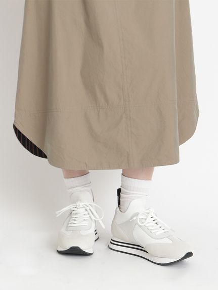 メッシュニット ラインソールスニーカー（スニーカー）｜KEI Hayama