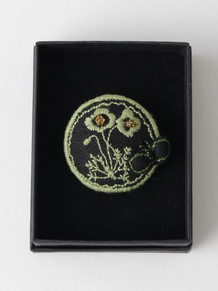 刺繍ブローチ「フラワー」（ブローチ）｜SUPER HAKKA（スーパーハッカ