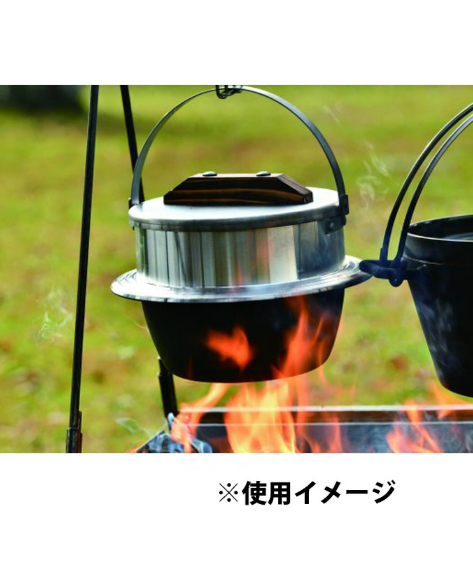 ユニフレーム (UNIFLAME) 調理器具 飯ごう キャンプ羽釜 3合炊き