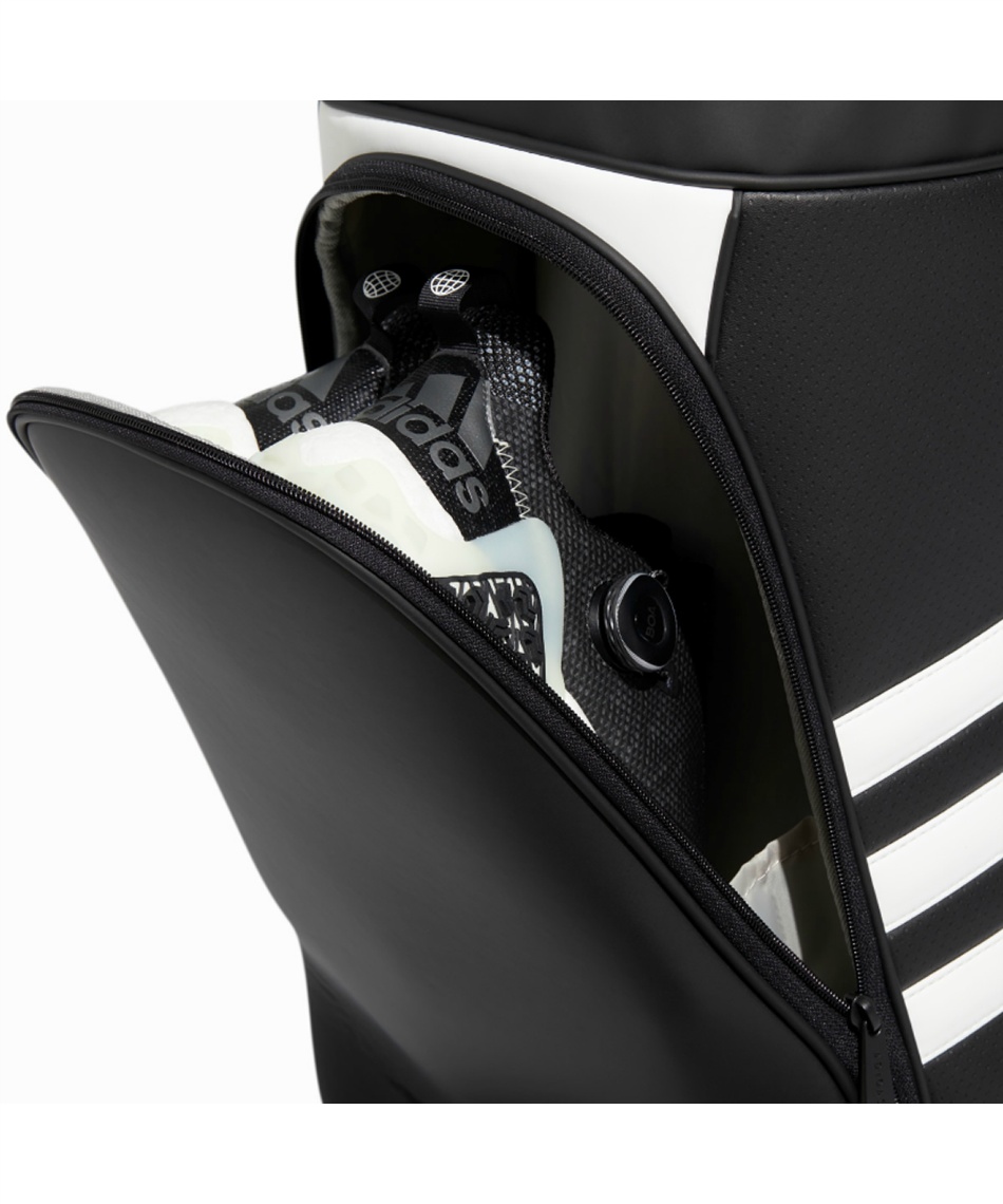 アディダス(adidas) キャディバッグ 軽量 スリーストライプ HT6811
