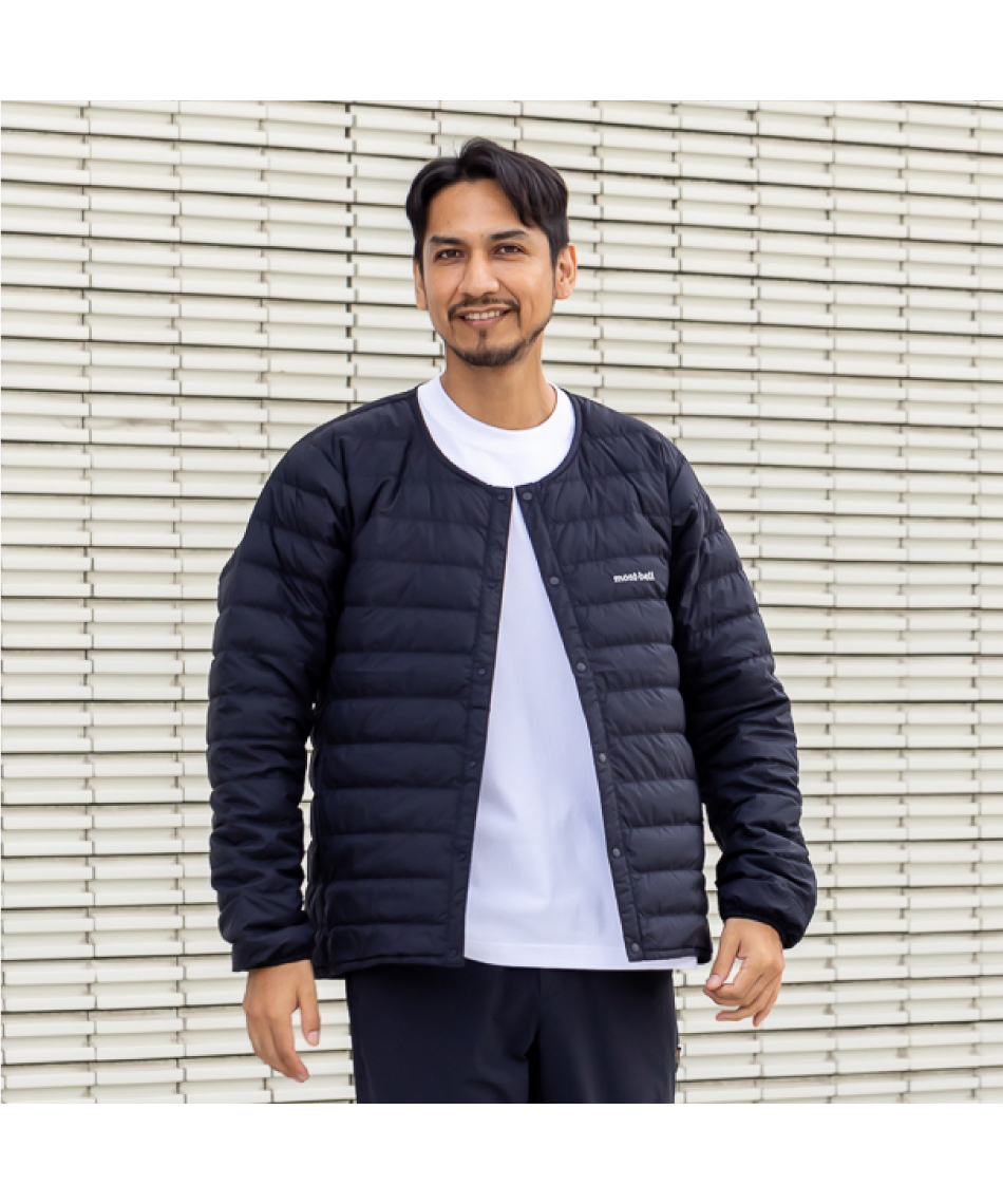 ダウンジャケット スペリオダウン ラウンドネックジャケット 1101666