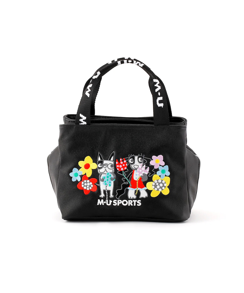 MUスポーツ(MU SPORTS) カートバッグ MUエレガントアップリケ刺繍保冷