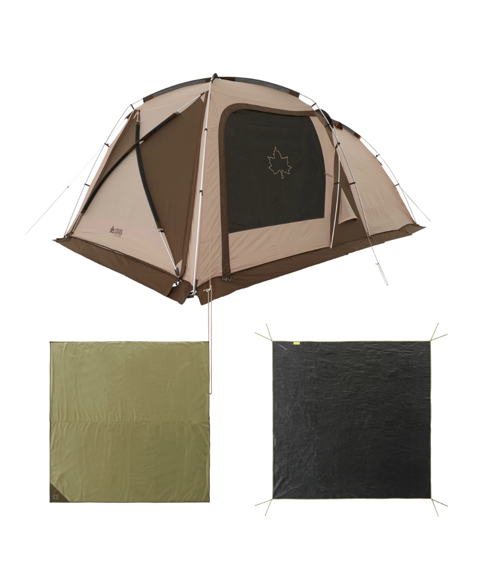 ロゴス(LOGOS) テント 2ルームテント Tradcanvas PANELドゥーブルXL