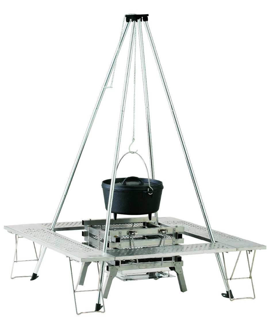 コールマン 焚き火台セット ディスク + テーブル + ダッチオーブンSF +