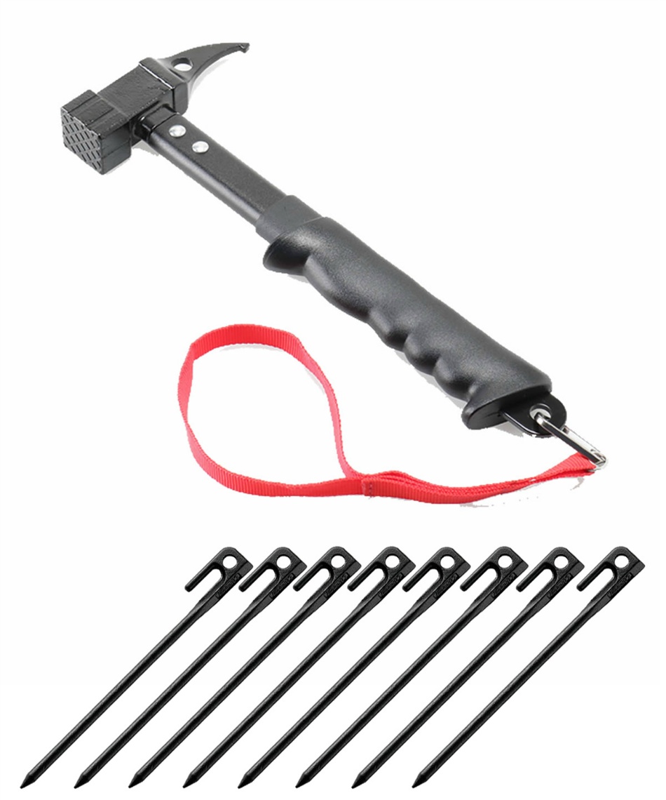 ビジョンピークス(VISIONPEAKS) ペグ ハンマーセット スチールハンマー