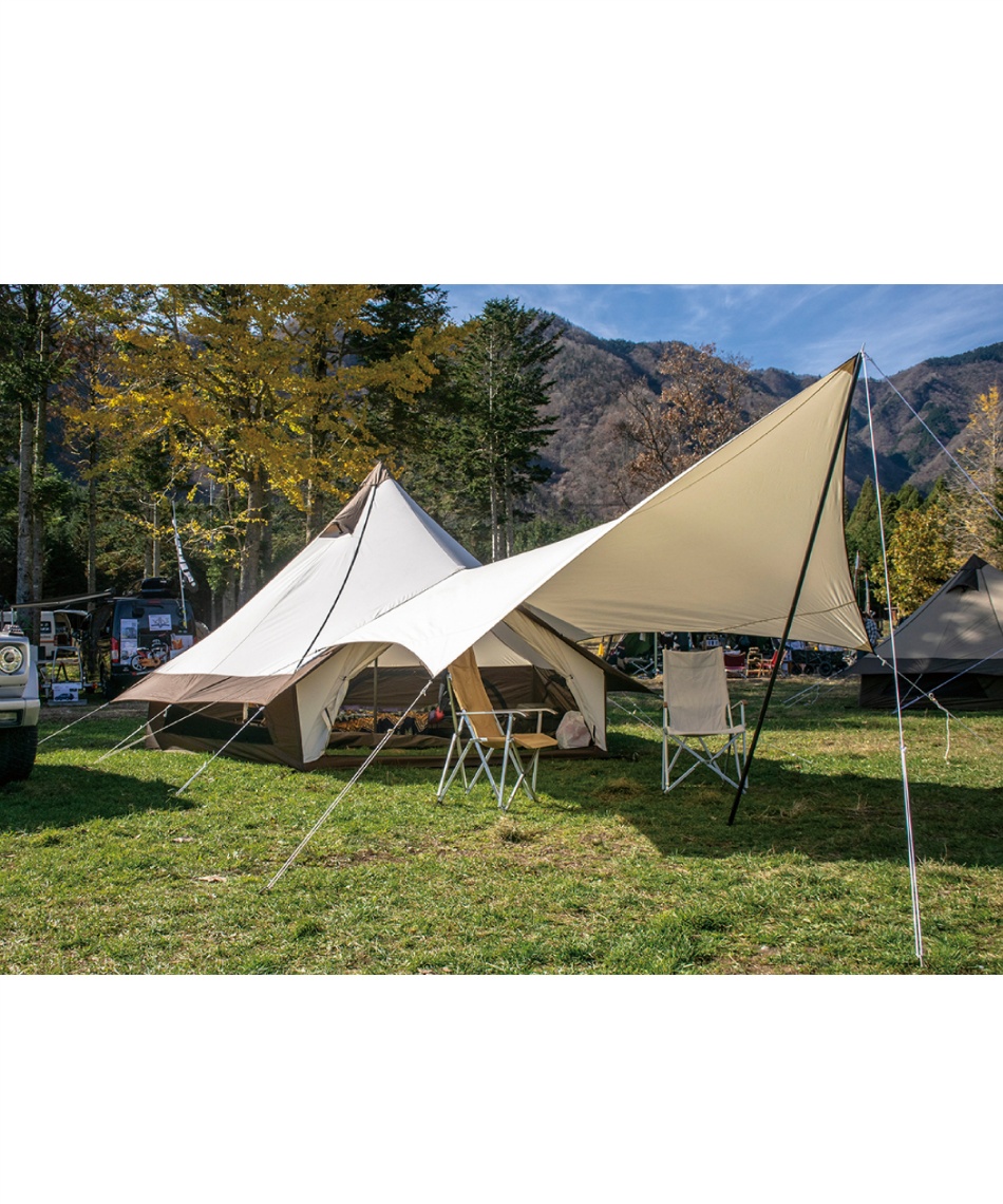 オガワテント(OGAWA) ヘキサタープ システムタープ ペンタ4×4 T/C 3339