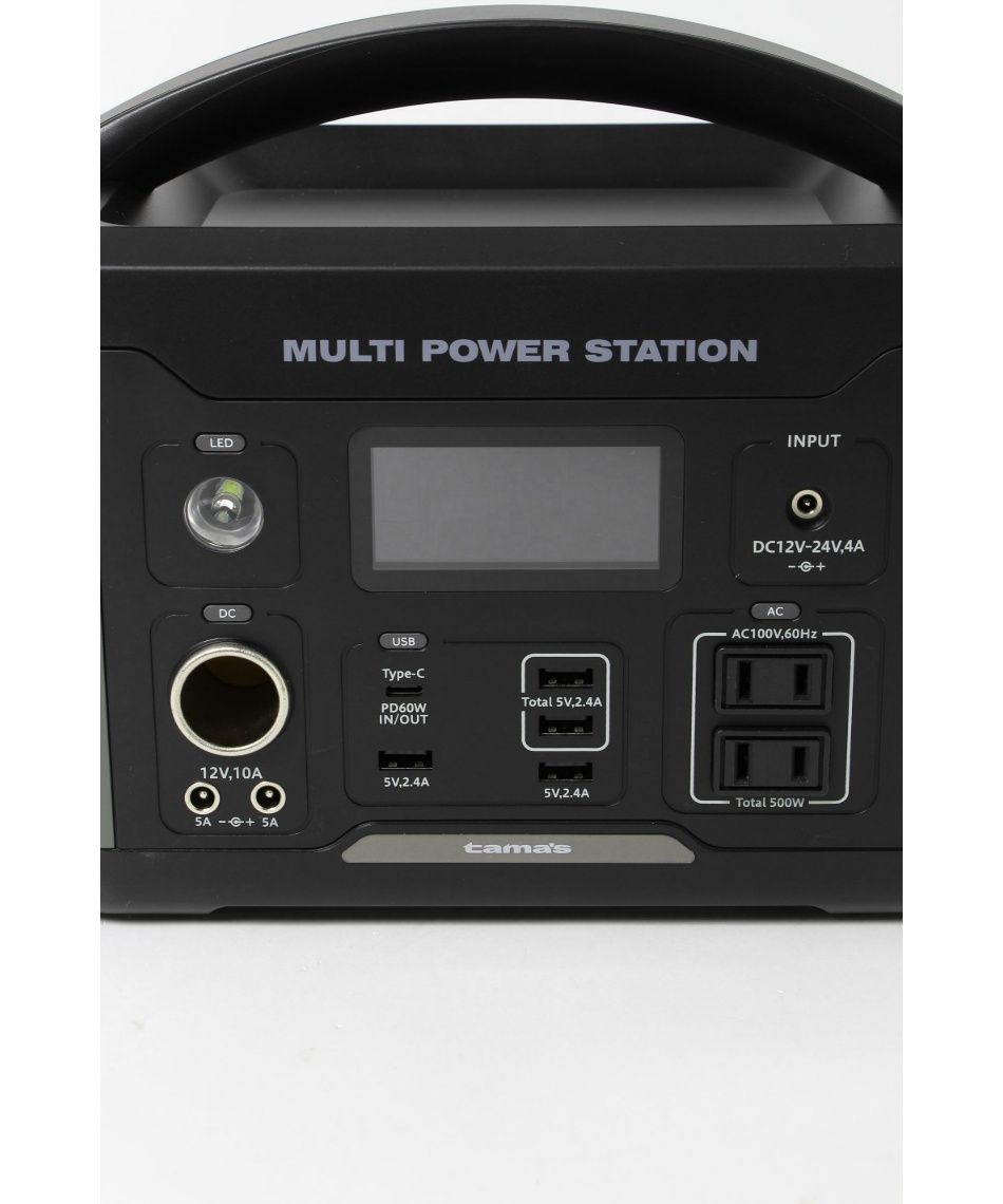 バッテリー ポータブル電源 500W TL107G | スポーツ用品ならヒマラヤ