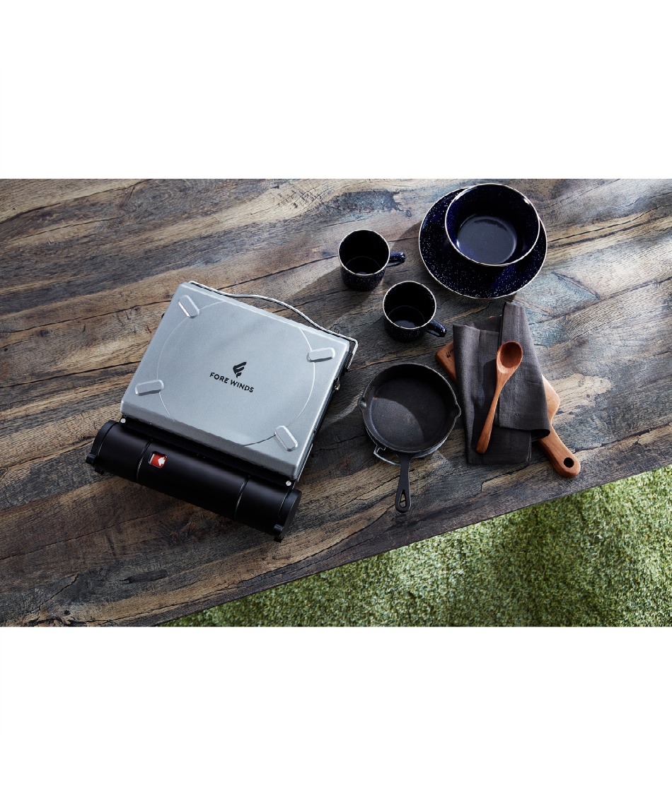 フォアウィンズ(FORE WINDS) カセットコンロ ラックス キャンプ