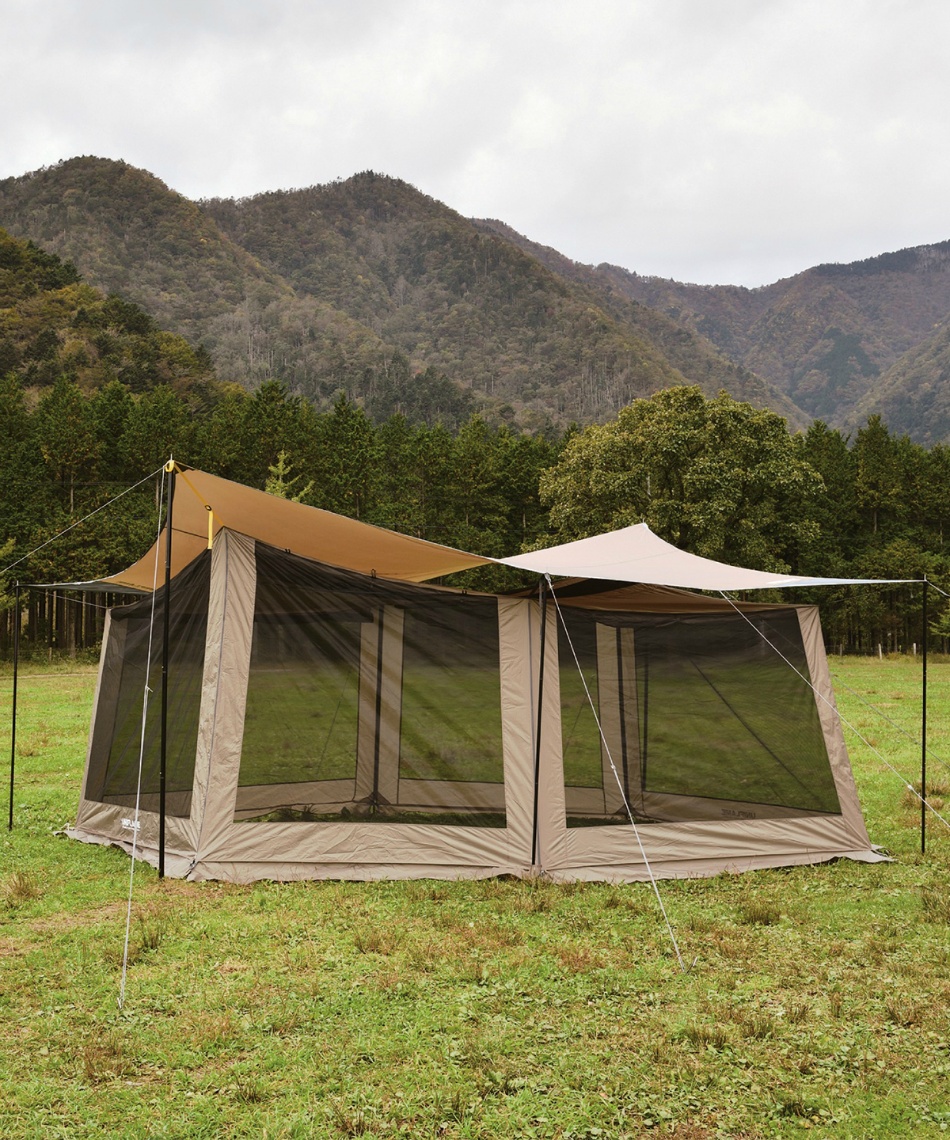 ユニフレーム(UNIFLAME) スクリーンテント REVOメッシュウォールL TAN