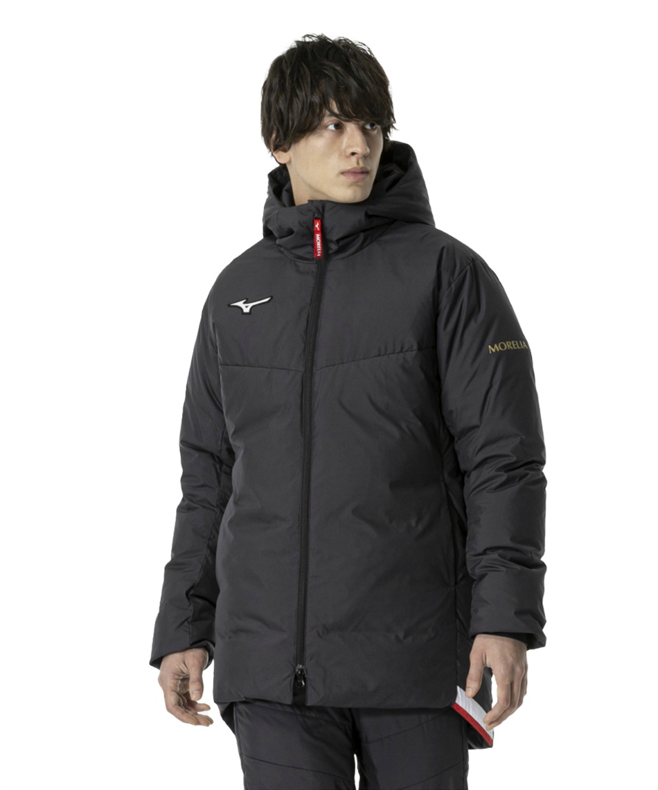 ミズノ(MIZUNO) 中綿ジャケット MORELIA ダウンハーフコート P2MEA502