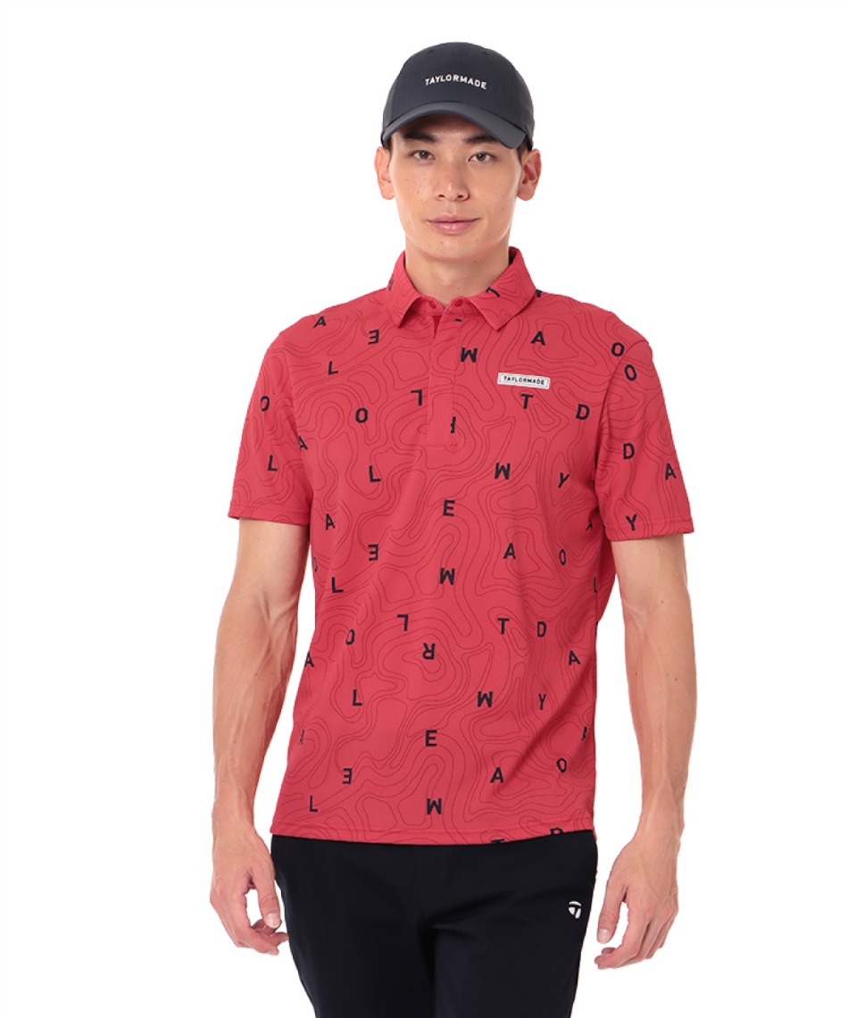 テーラーメイド(TaylorMade) ゴルフウェア ポロシャツ 半袖 レター