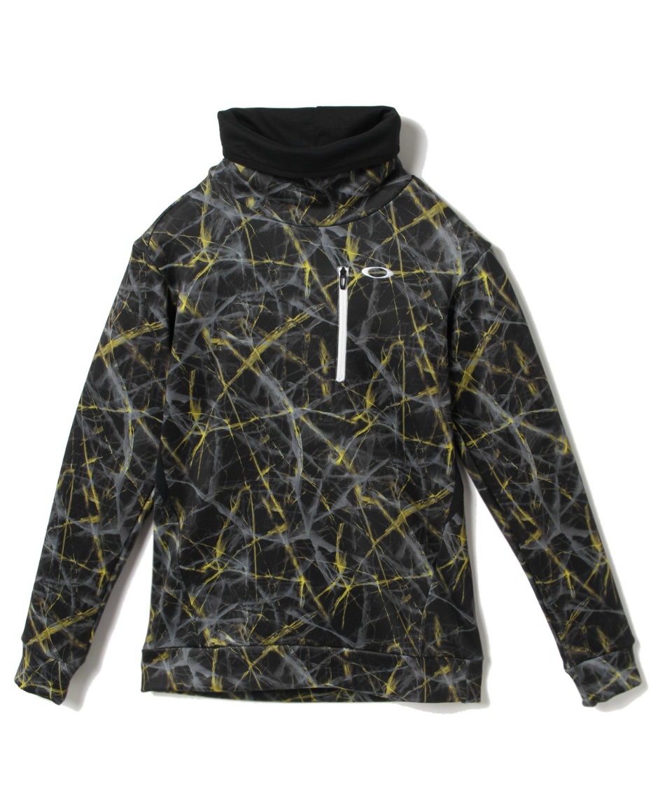 オークリー(OAKLEY) ゴルフウェア 長袖シャツ CRACK MX HI-NECK LS