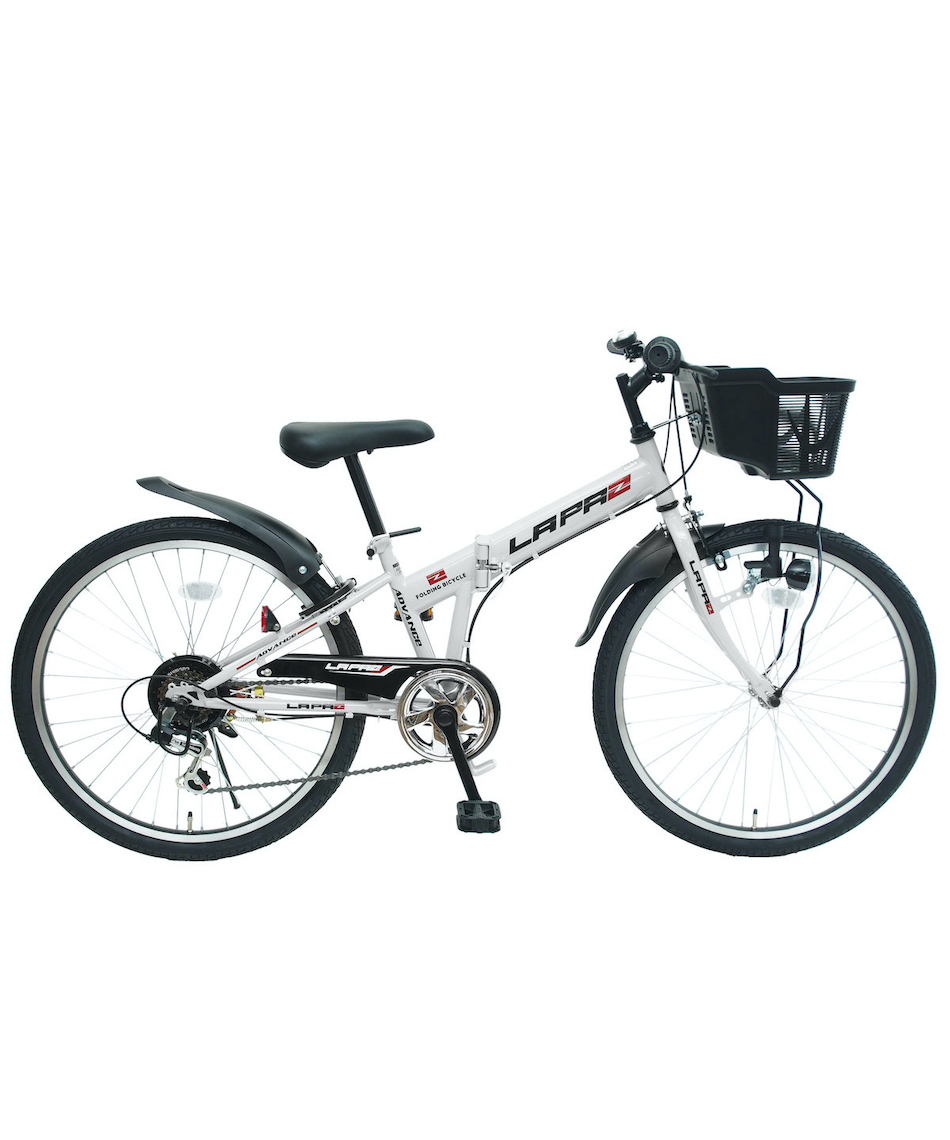 メーカー直送】 折りたたみ自転車 ラパス 6段変速 マウンテンバイク