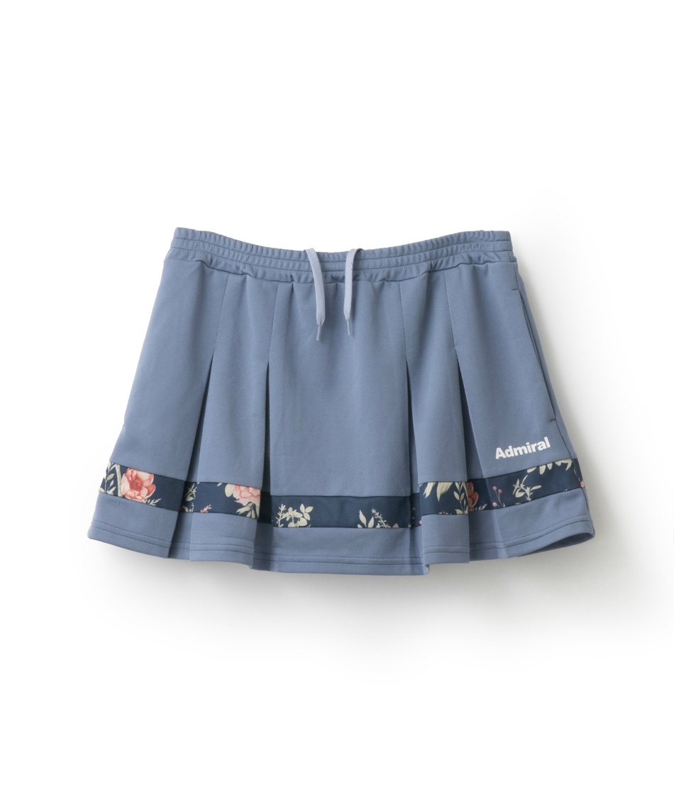 アドミラル(Admiral) テニスウェア スコート フラワーラインボックス