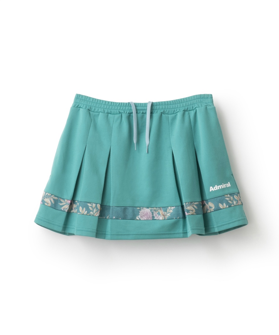 アドミラル(Admiral) テニスウェア スコート フラワーラインボックス