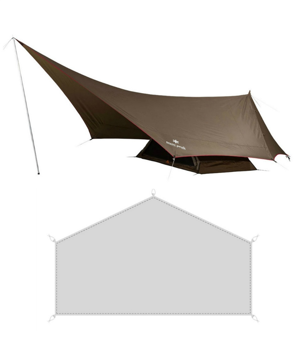 マットセットヘキサイーズ 1 + ヘキサイーズ 1 グランドシートSDI-101