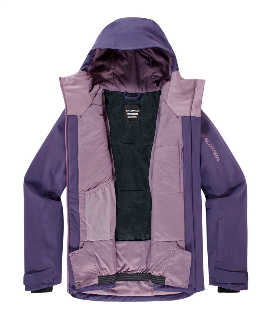 サロモン(salomon) スキーウェア ジャケット インサレーションフード