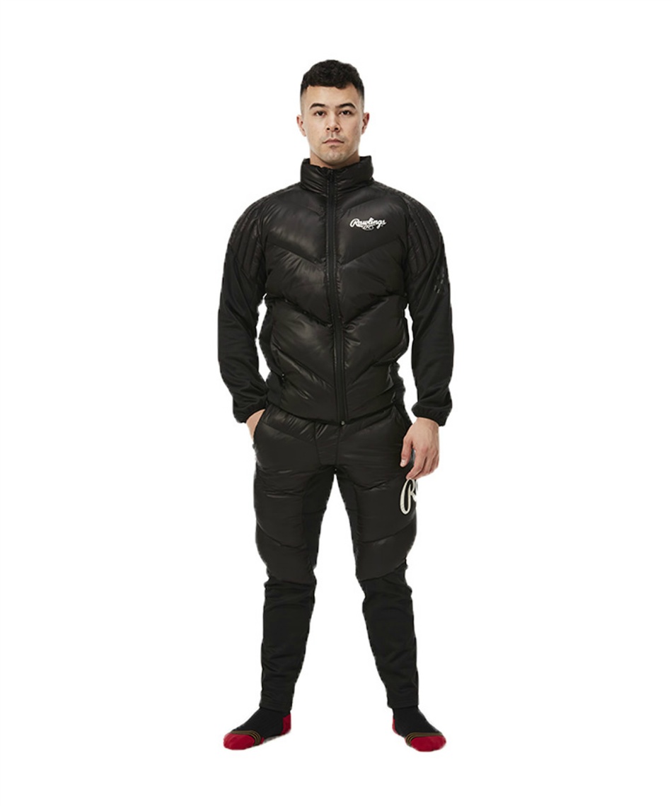 ローリングス(Rawlings) 野球 ウインドブレーカージャケット ブラック