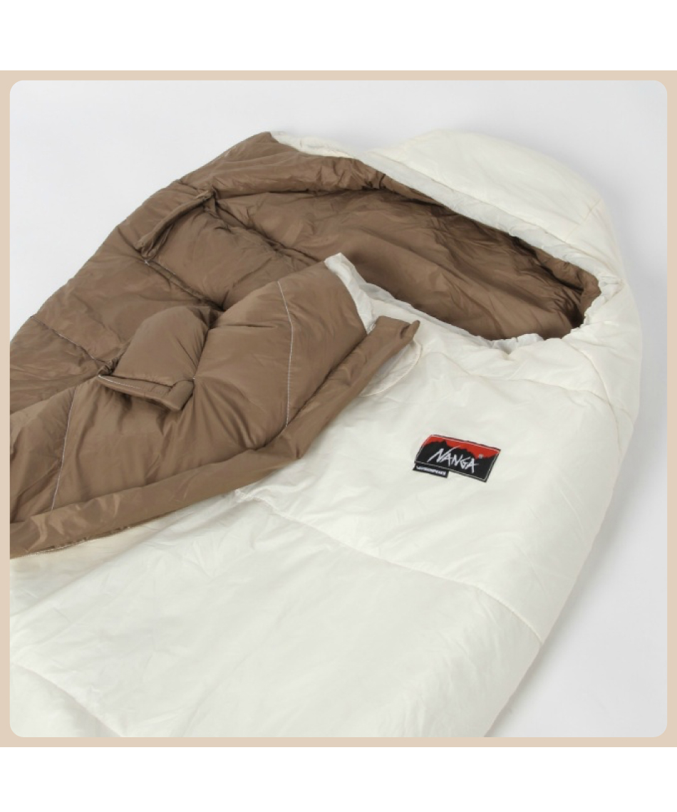 NANGA × VISIONPEAKS マミー型シュラフ IBUKI BAG 800 プラス