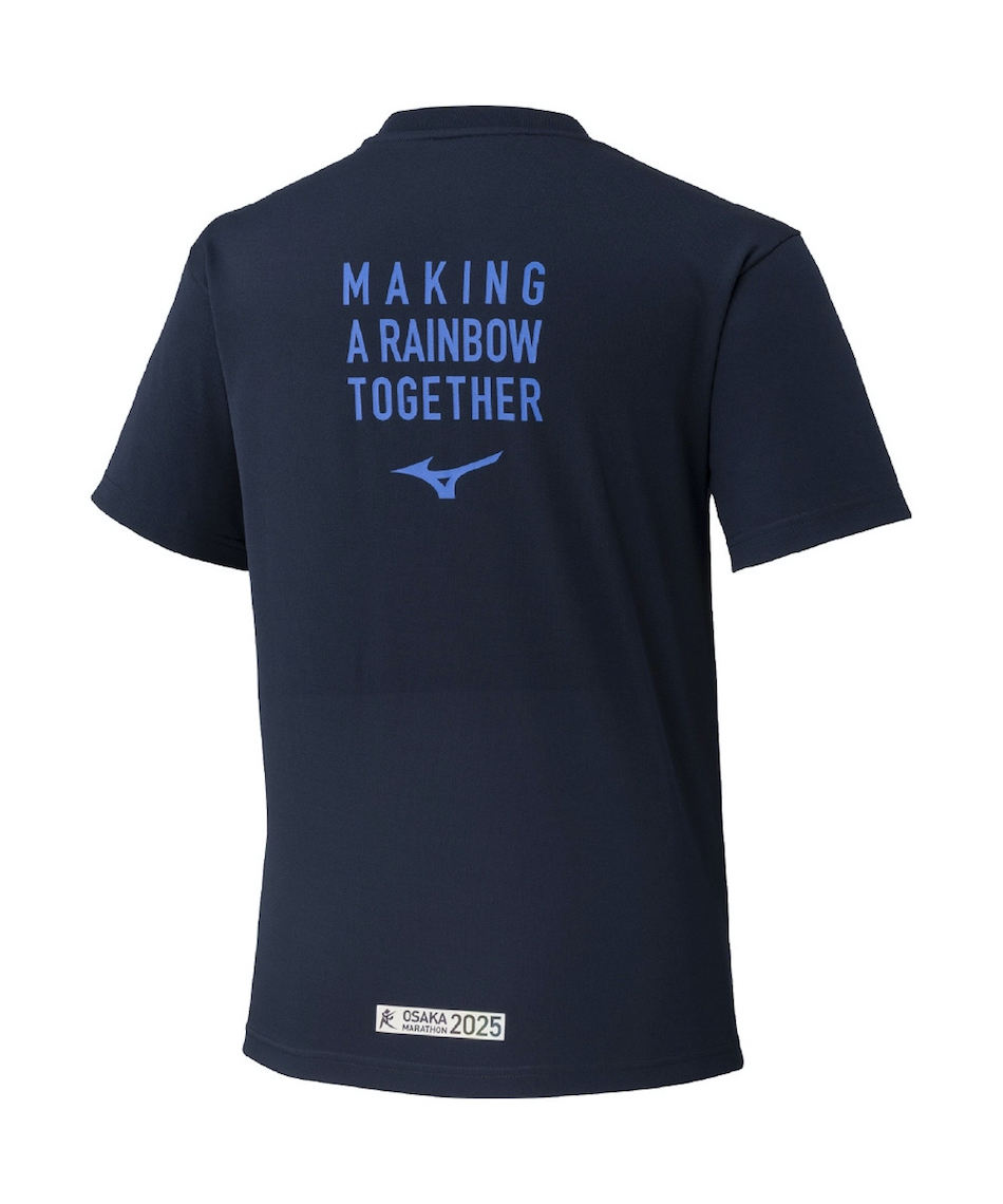 ランニングウェア Tシャツ 半袖 大阪マラソン2025 大会記念Tシャツ