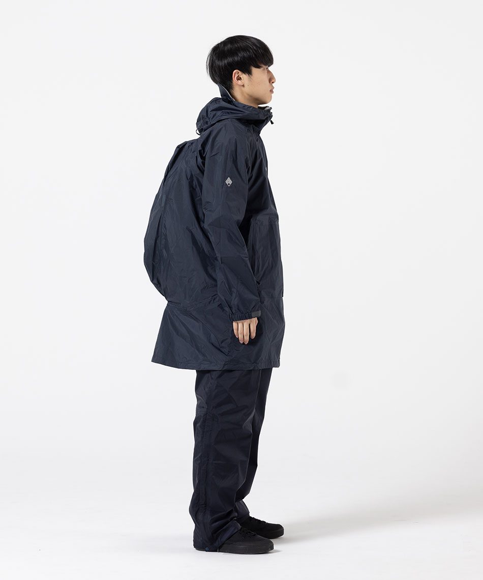 ポンチョ パックラップ レインコート 1128685 DGY | スポーツ用品なら