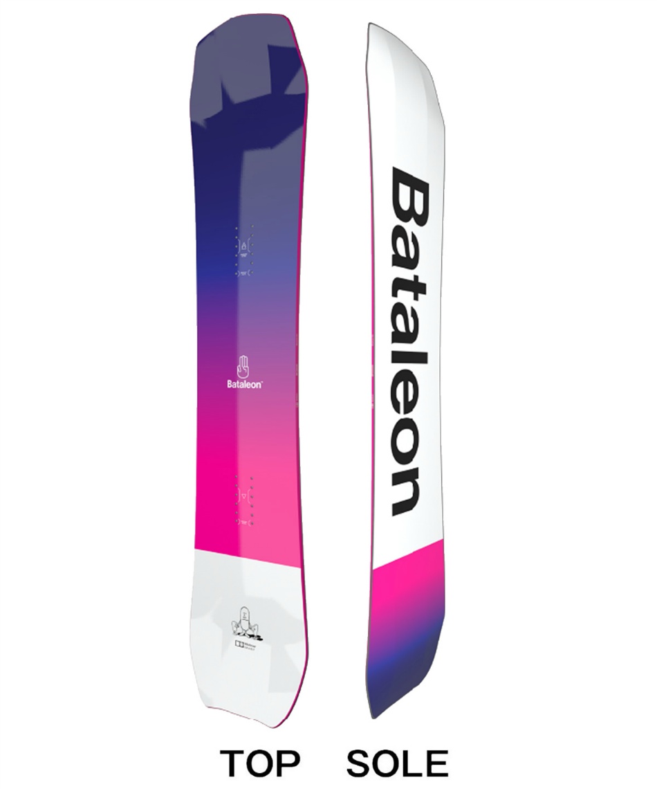 バタレオン(BATALEON) スノーボード 板 ホワットエバー WHATEVER