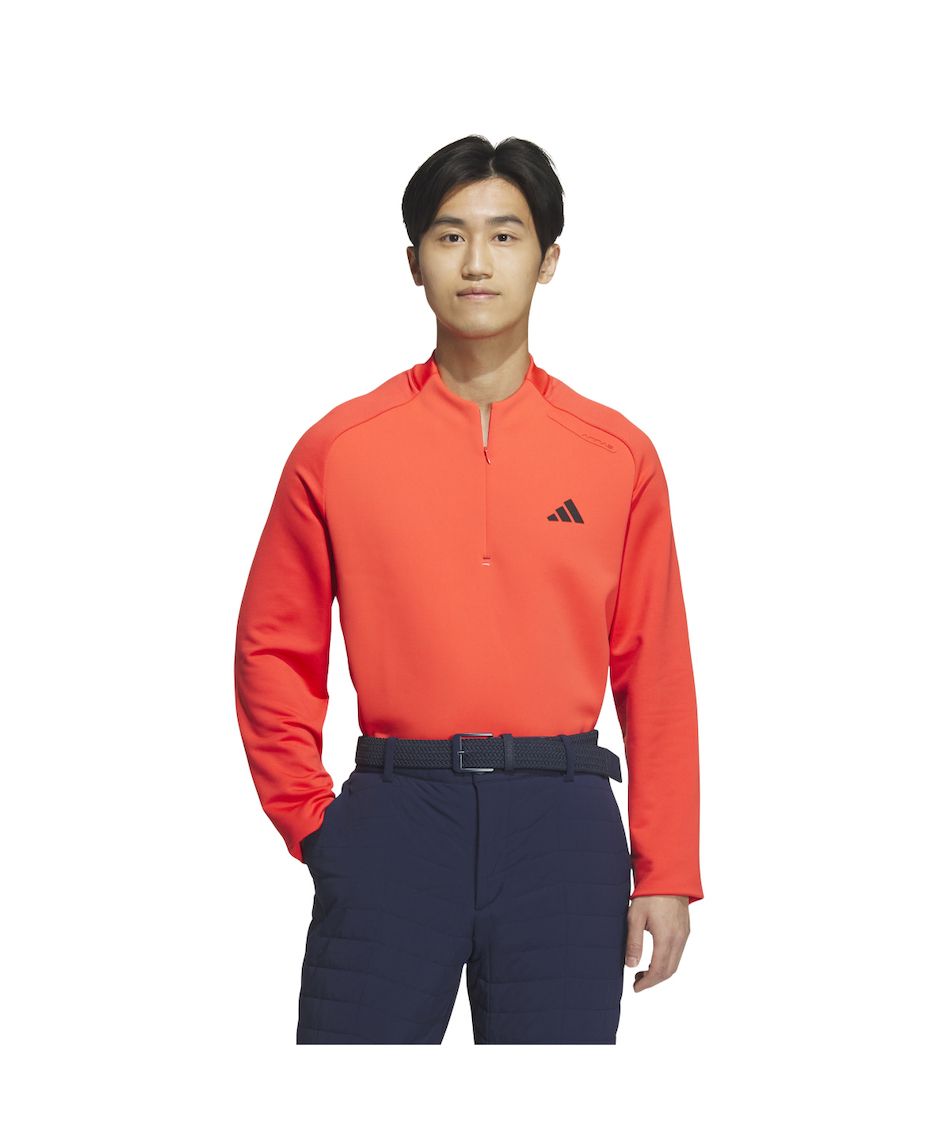 アディダス(adidas) ゴルフウェア 長袖シャツ COLD.RDY ハーフジップL