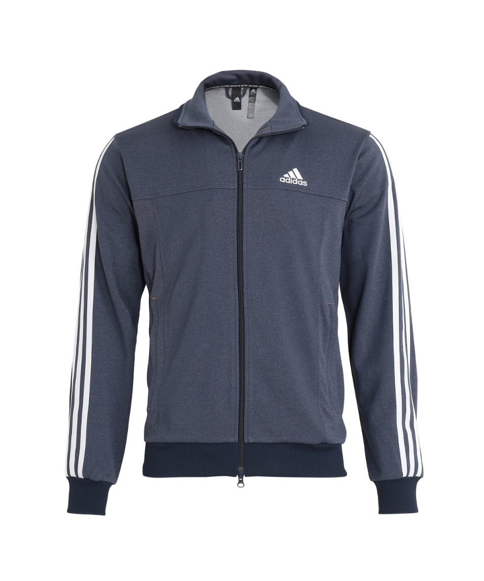 ジャージ ジャケット デニムルック レギュラーフィット ニット